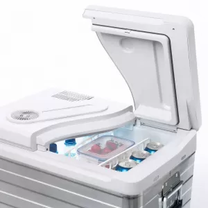 Portable Cool Box Mobicool 39lt MQ40Α Aluminium AC 230V / DC 12V Cool 20°C Below Ambient Temperatures-image-6295288
