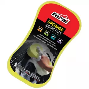 Sponge suitable for cleaning yellow feral-image-6295339