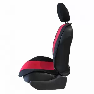 Seat Front Cushions Alcadara Black-Red Super Fresh 2 Pieces-image-6295383