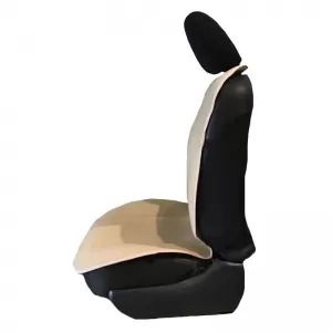 Seat Front Cushions Alcantara Super Fresh Beige 2 Pieces-image-6295401