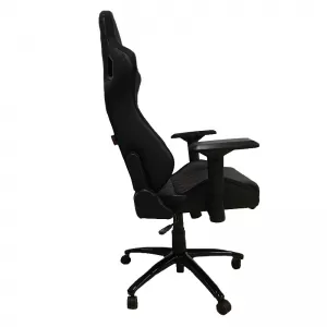 Bucket Seat RS Gaming Chair PVC - Suede Black/Red Cross Stitch Carner 2039-image-6295419