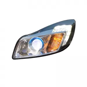 Headlights Set Suitable for Opel Insignia 08-12 TRU DRL Black H7 Carner-image-6295427