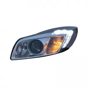Headlights Set Suitable for Opel Insignia 08-12 TRU DRL Black H7 Carner-image-6295428