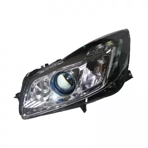 Headlights Set Suitable for Opel Insignia 08-12 TRU DRL Black H7 Carner-image-6295430