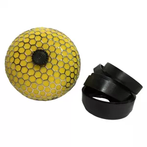 Air Filter Mushroom Universal F100 With 4 Adapters F60/70/76/90mm Yellow-image-6295579
