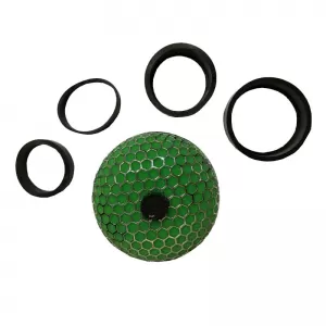 Air Filter Mushroom Universal F100 With 4 Adapters F60/70/76/90mm Green-image-6295597