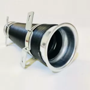 Luftansaugrohrsystem kalte Luft flexibel Silber Φ76mm-image-6295607
