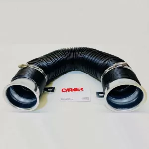 Luftansaugrohrsystem kalte Luft flexibel Silber Φ76mm-image-6295609
