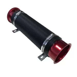 Luftansaugrohrsystem kalte Luft flexibel rot Φ76mm-image-6295612