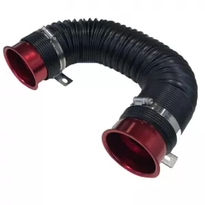 Luftansaugrohrsystem kalte Luft flexibel rot Φ76mm-image-6295614
