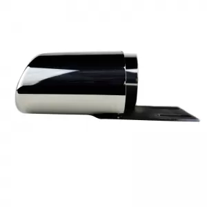 Exhaust Pipes Double Suitable for Audi A3 8V 12-15 S3 Look 2 Pcs-image-6295631