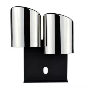 Exhaust Pipes Double Suitable for Audi A3 8V 12-15 S3 Look 2 Pcs-image-6295637