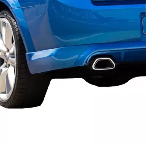 Exhaust Pipe Universal Silver suitable for Opel Astra OPC Look 4008OPC 1 Pc-image-6295679