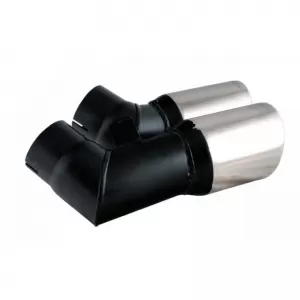 Exhaust Pipe Double GTI Look suitable for VW Golf V (5) TDI 4008GTI 1 Pc-image-6295686
