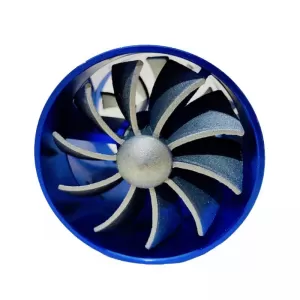 Super Spiral Turbo Ventilator Double Fan Blue JBR8013/ UT-4044-image-6295692