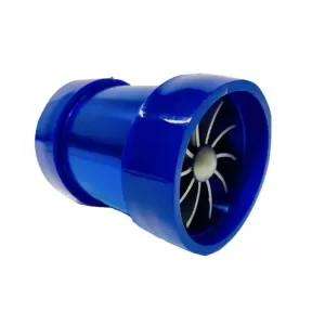 Super Spiral Turbo Ventilator Double Fan Blue JBR8013/ UT-4044-image-6295693