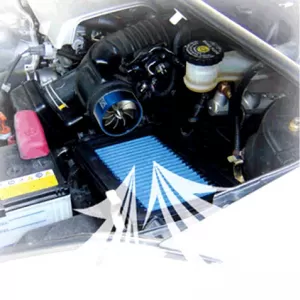 Super Spiral Turbo Ventilator Double Fan Blue JBR8013/ UT-4044-image-6295697