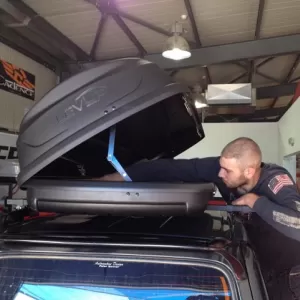 Roof Box Cube 470L Black With Single Open-image-6295719