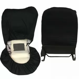 Front Seat Covers suitable for Batman Gray/Black 4 Pcs 2619611-image-6295799