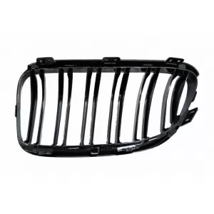 Front Grilles suitable for BMW 3 E92/E93 06-11 M4 Look with Double Grille Glossy Black 2 Pcs-image-6295937
