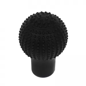 Coroană de schimbător din silicon neagră rotundă