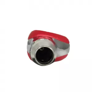 Shift Knob Universal Red/Nickel With Hole Suitable for Normal Reverse 37020-image-6296311
