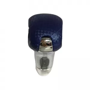 Shift Knob Universal Blue/Nickel With Hole Suitable for Normal Reverse 37019-image-6296319