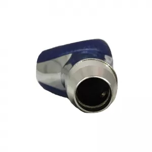Shift Knob Universal Blue/Nickel With Hole Suitable for Normal Reverse 37019-image-6296320