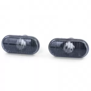 Side indicators black smoke pair for Renault 19 Clio 1 2 Twingo Megane 1 Laguna-image-6296542