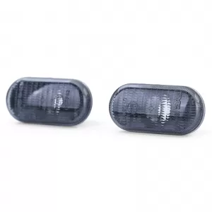 Side indicators black smoke pair for Renault 19 Clio 1 2 Twingo Megane 1 Laguna-image-6296543