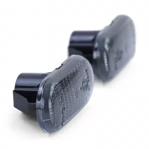 Side indicators black smoke pair for Renault 19 Clio 1 2 Twingo Megane 1 Laguna-image-6296544