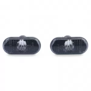 Side indicators black smoke pair for Renault 19 Clio 1 2 Twingo Megane 1 Laguna-image-6296545
