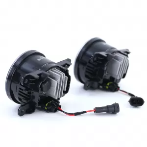 LED fog lights black for Peugeot 107 207 307 407 4007 607-image-6296667