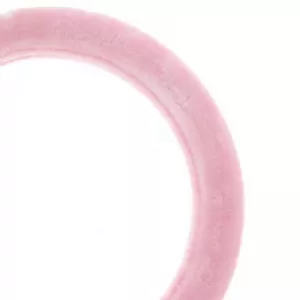 Steering Wheel Cover ''Pinky'' Black With Pink Cross Stitch Medium 37-39cm 2505059-image-6296699