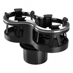 Double Cup Holder Suitable for Detachable Fixing Base Black Nickel 22525-image-6296735