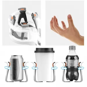 Double Cup Holder Suitable for Detachable Fixing Base Black Nickel 22525-image-6296740
