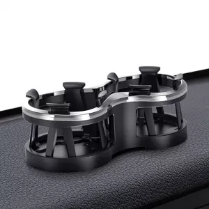 Double Cup Holder Suitable for Detachable Fixing Base Black Nickel 22525-image-6296741