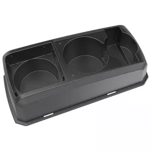 Car Seat Gap Organizer with Double Cup Holder Black 22527-image-6296754