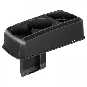 Car Seat Gap Organizer with Double Cup Holder Black 22527-image-6296755