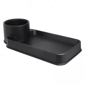 Car Seat Gap Organizer with Cup Holder Black 22529-image-6296773