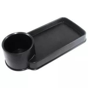Car Seat Gap Organizer with Cup Holder Black 22529-image-6296774
