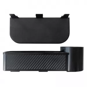 Car Seat Gap Organizer With Cup Holder Black/Carbon 22528-image-6296784