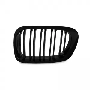 Front Grilles suitable for BMW 3 E46 99-03 Coupe/Cabrio M4 Look with Double Grille Glossy Black 2 Pcs-image-6296814