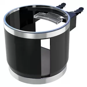 Cup Holder suitable for Air Conditioner Outlet Black 22526-image-6296830