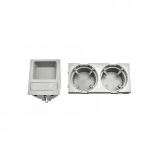 Cup Holder with Storing Coin Holder suitable for BMW 3 E46 Grey S9922-image-6296847