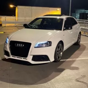 Front Bumper suitable for Audi A3 8P 08-12 Facelift RS3 Look With Black Grille-image-6296925