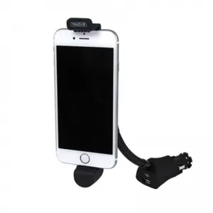 Mobile Holder With Automatic Charging Suitable for Car Lighter For iPhone 5 / 5s / 6 / 6s 27885