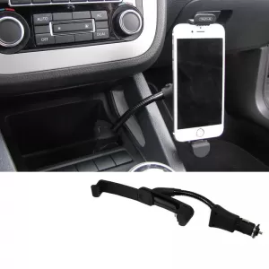 Mobile Holder With Automatic Charging Suitable for Car Lighter For iPhone 5 / 5s / 6 / 6s 27885