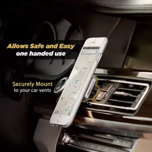Magnetische Halterung geeignet für mobile Geräte mit austauschbaren Verkleidungen Scosche MPVI MagicMount Pro Vent-image-6296979