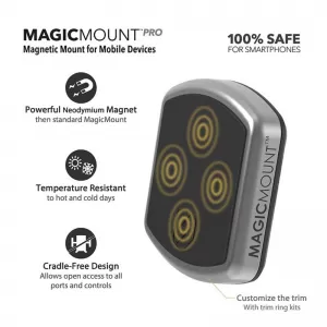 Magnetische Halterung geeignet für mobile Geräte mit austauschbaren Verkleidungen Scosche MPVI MagicMount Pro Vent-image-6296981
